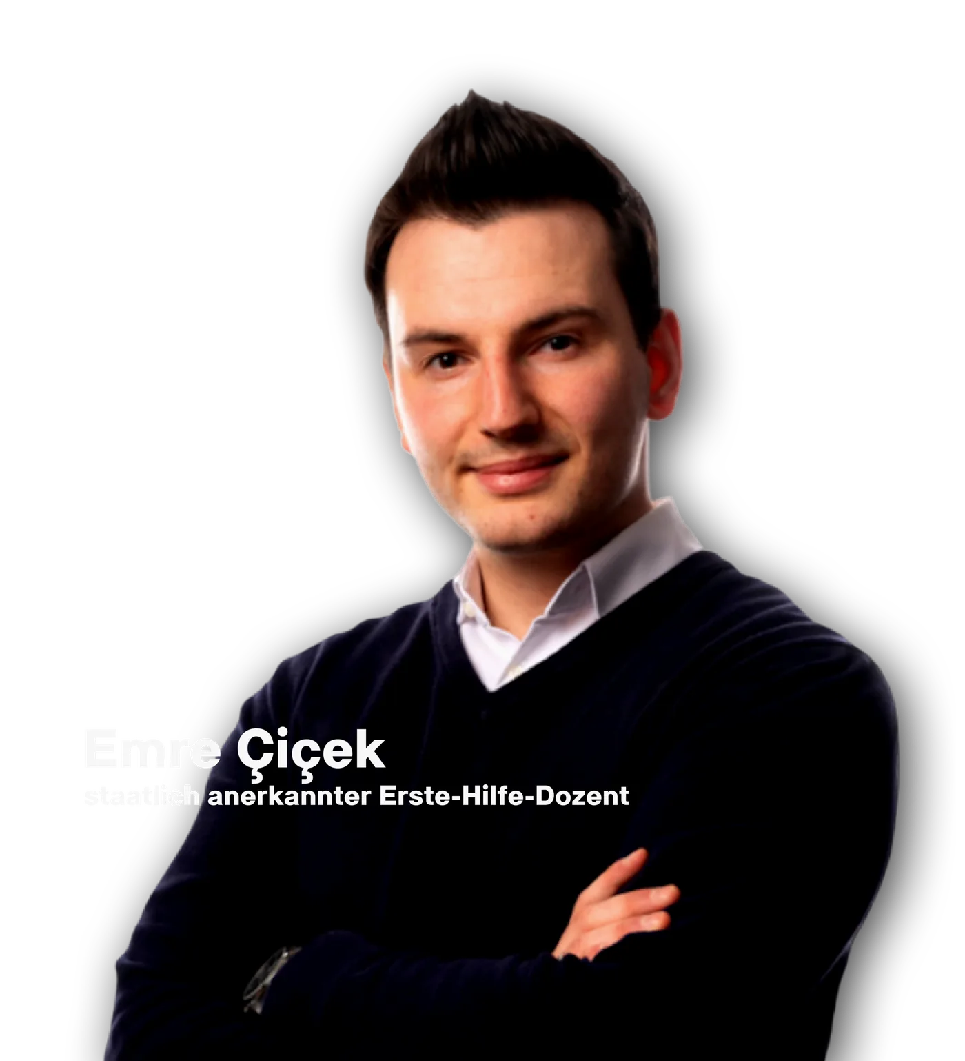 Emre Cicek, staatlich anerkannter Erste-Hilfe-Dozent
